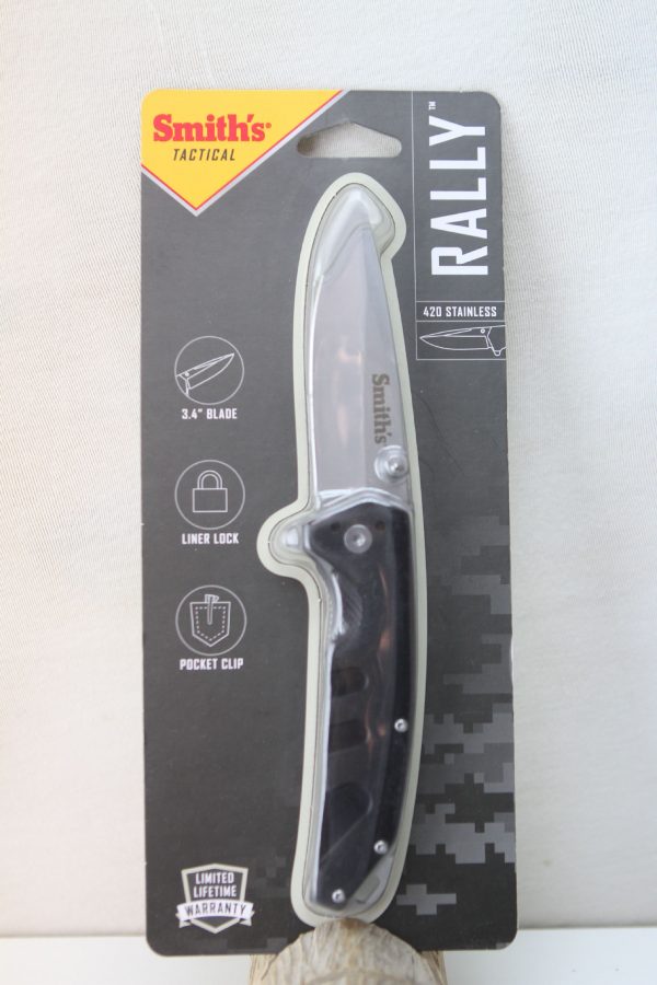 ⁦אולר ראלי קליפ פויינט Rally Knife OD Green Smith's⁩ – תמונה ⁦2⁩