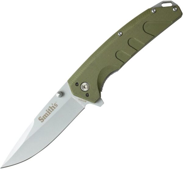 ⁦אולר ראלי קליפ פויינט Rally Knife OD Green Smith's⁩ – תמונה ⁦7⁩