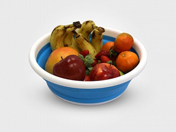 ⁦קערה מתכווצת לרכב 5 ליטר כחול⁩ – תמונה ⁦3⁩