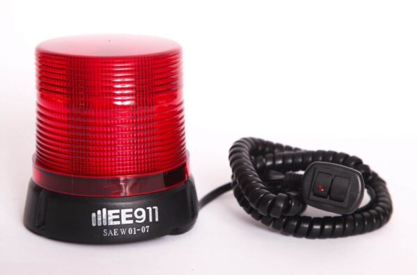 ⁦מהבהב LED חיצוני מגנטי בסיס אלומיניום EE911⁩ – תמונה ⁦2⁩