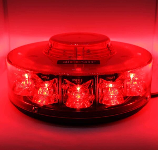 ⁦מהבהב גג LED מגנטי - פרופיל נמוך EE911⁩ – תמונה ⁦2⁩