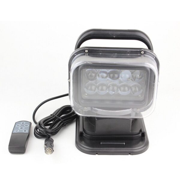 ⁦פנס סריקה LED 50 W מתכוונן עם שלט אלחוטי⁩ – תמונה ⁦2⁩