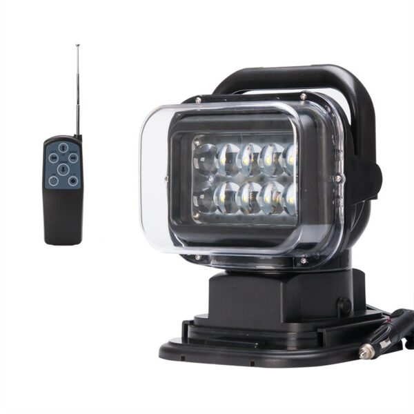 ⁦פנס סריקה LED 50 W מתכוונן עם שלט אלחוטי⁩ – תמונה ⁦3⁩